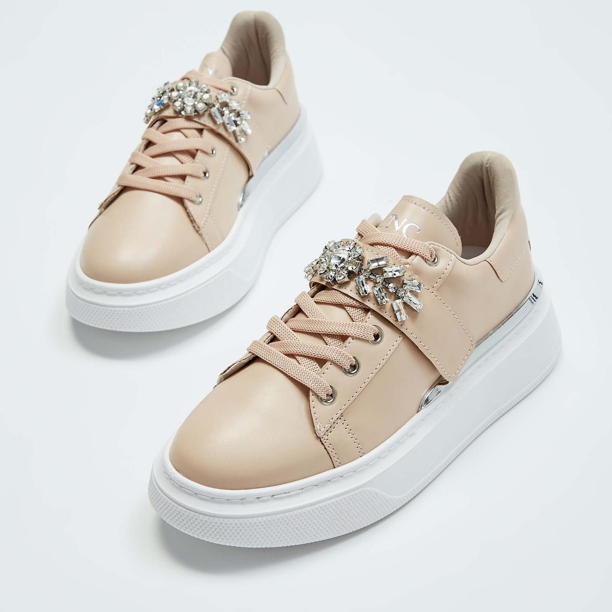 Tamer Tanca Kadın Vegan Bej Sneakers & Spor Ayakkabı