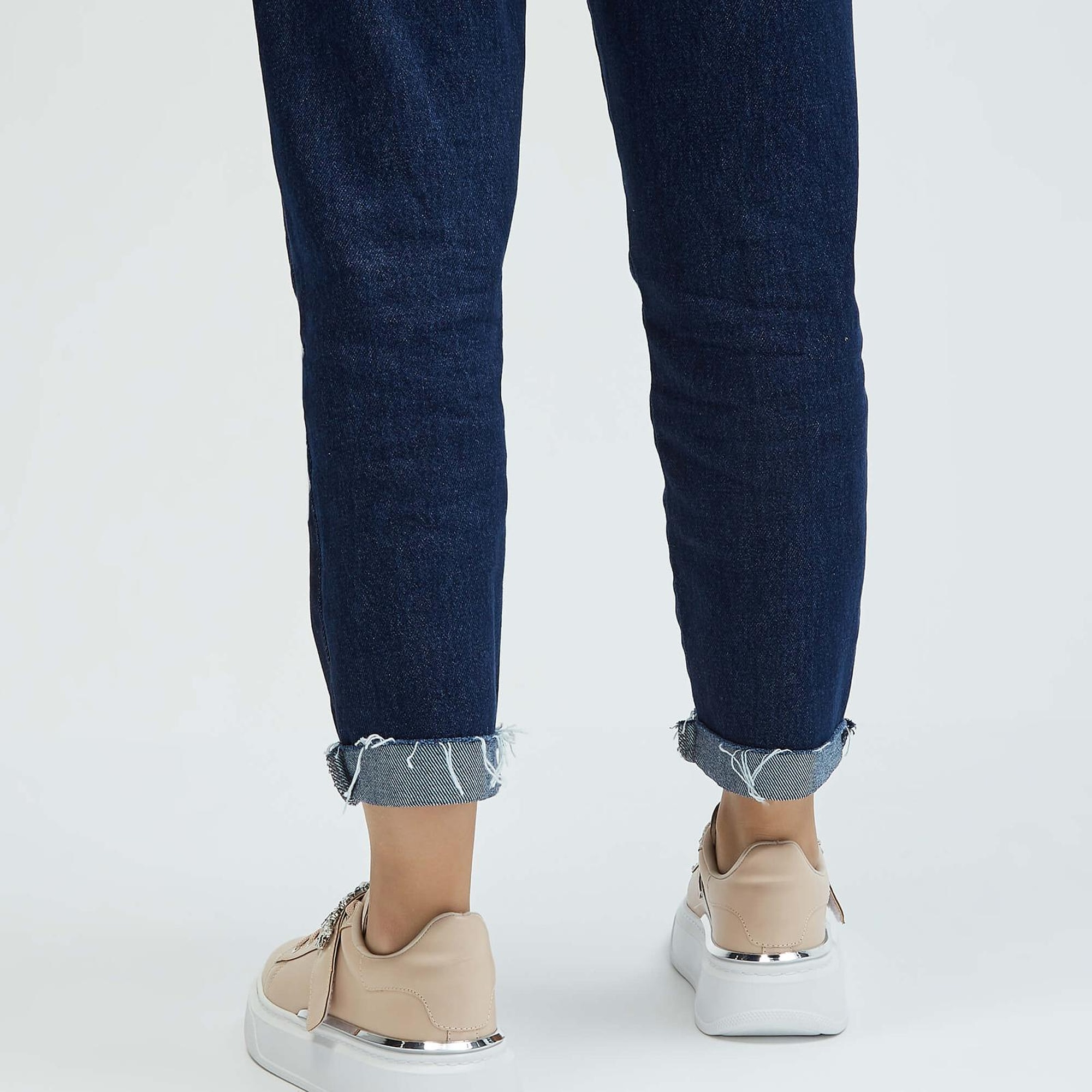 Tamer Tanca Kadın Vegan Bej Sneakers & Spor Ayakkabı