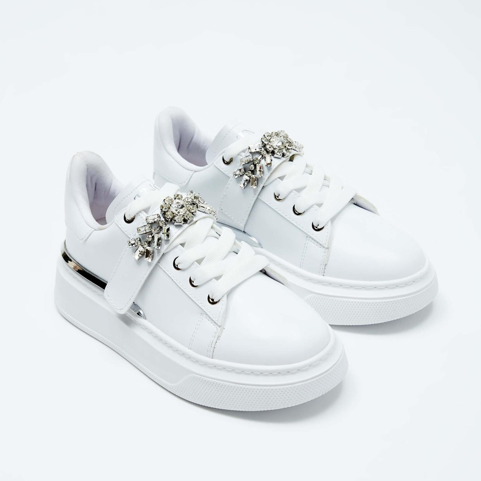 Tamer Tanca Kadın Vegan Beyaz Sneakers & Spor Ayakkabı