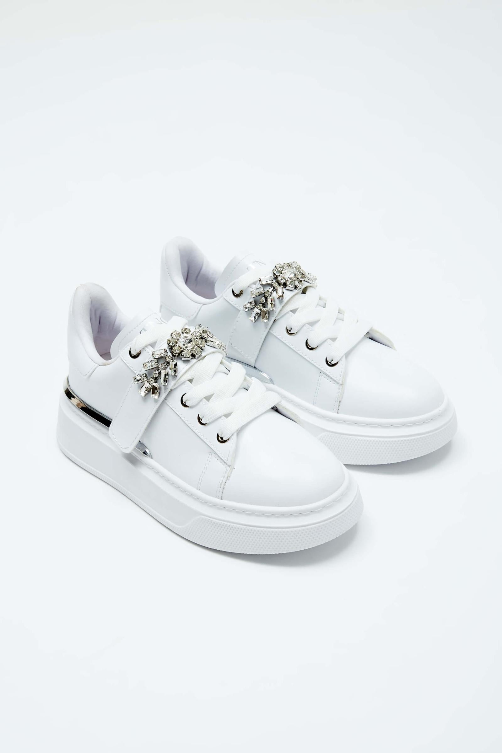  Tamer Tanca Kadın Vegan Beyaz Sneakers & Spor Ayakkabı