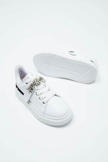  Tamer Tanca Kadın Vegan Beyaz Sneakers & Spor Ayakkabı