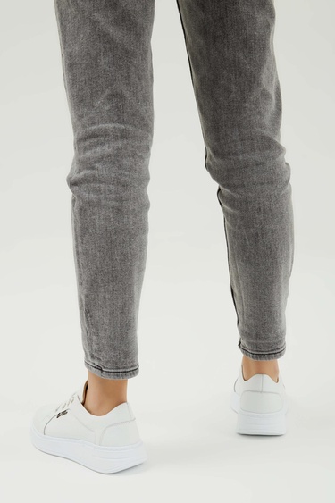  Tamer Tanca Kadın Hakiki Deri Beyaz Sneakers & Spor Ayakkabı