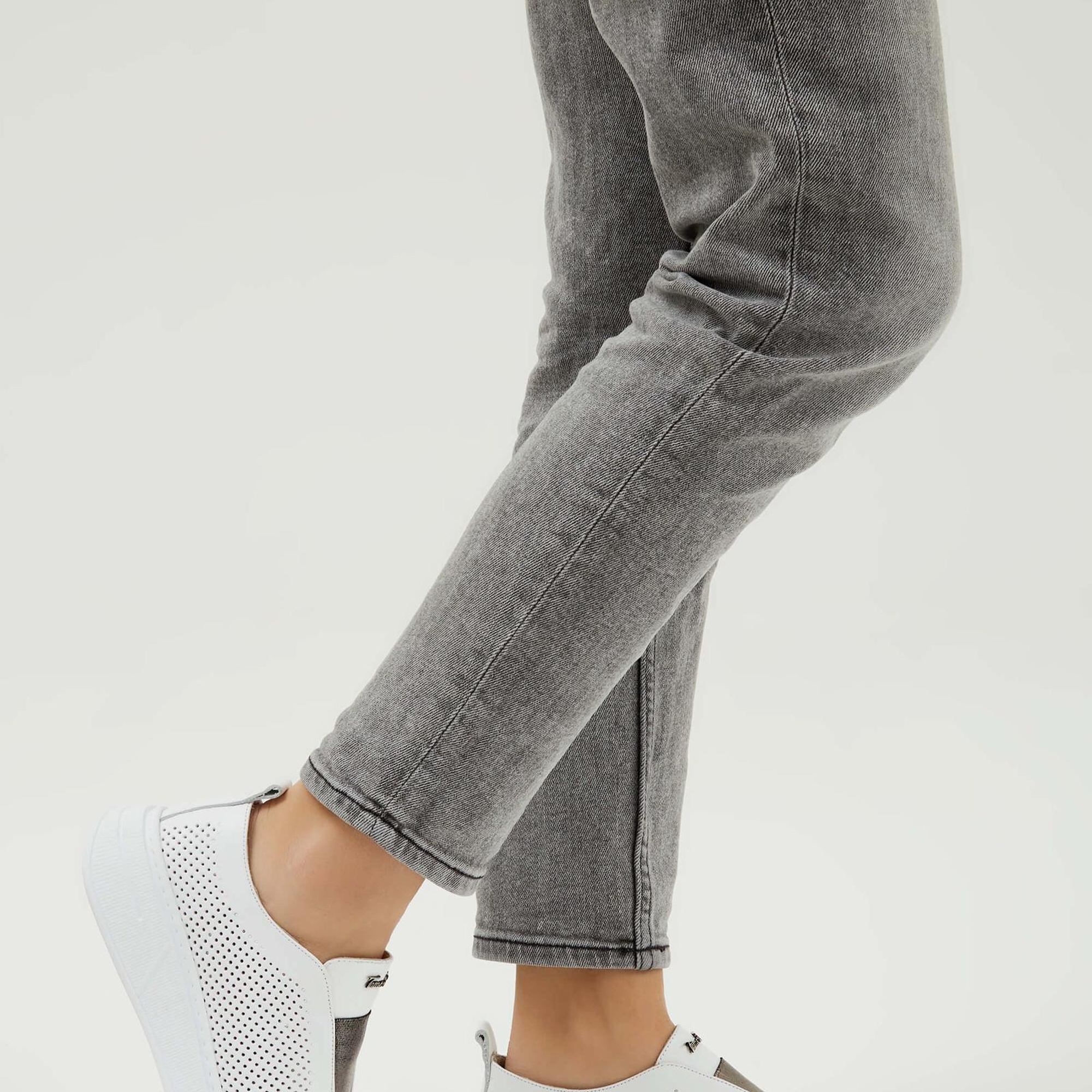 Tamer Tanca Kadın Hakiki Deri Beyaz Sneakers & Spor Ayakkabı