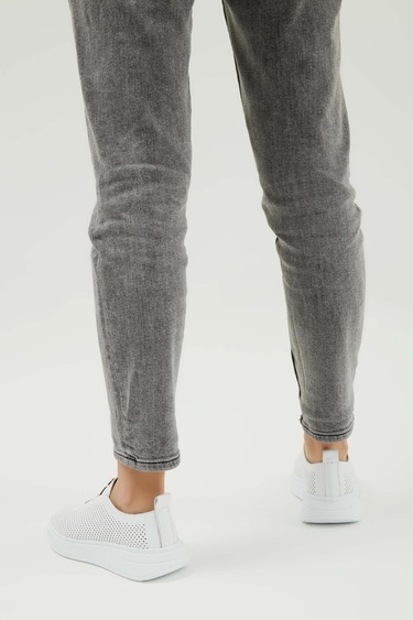  Tamer Tanca Kadın Hakiki Deri Beyaz Sneakers & Spor Ayakkabı