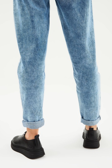  Tamer Tanca Kadın Hakiki Deri Siyah Deri Sneakers & Spor Ayakkabı