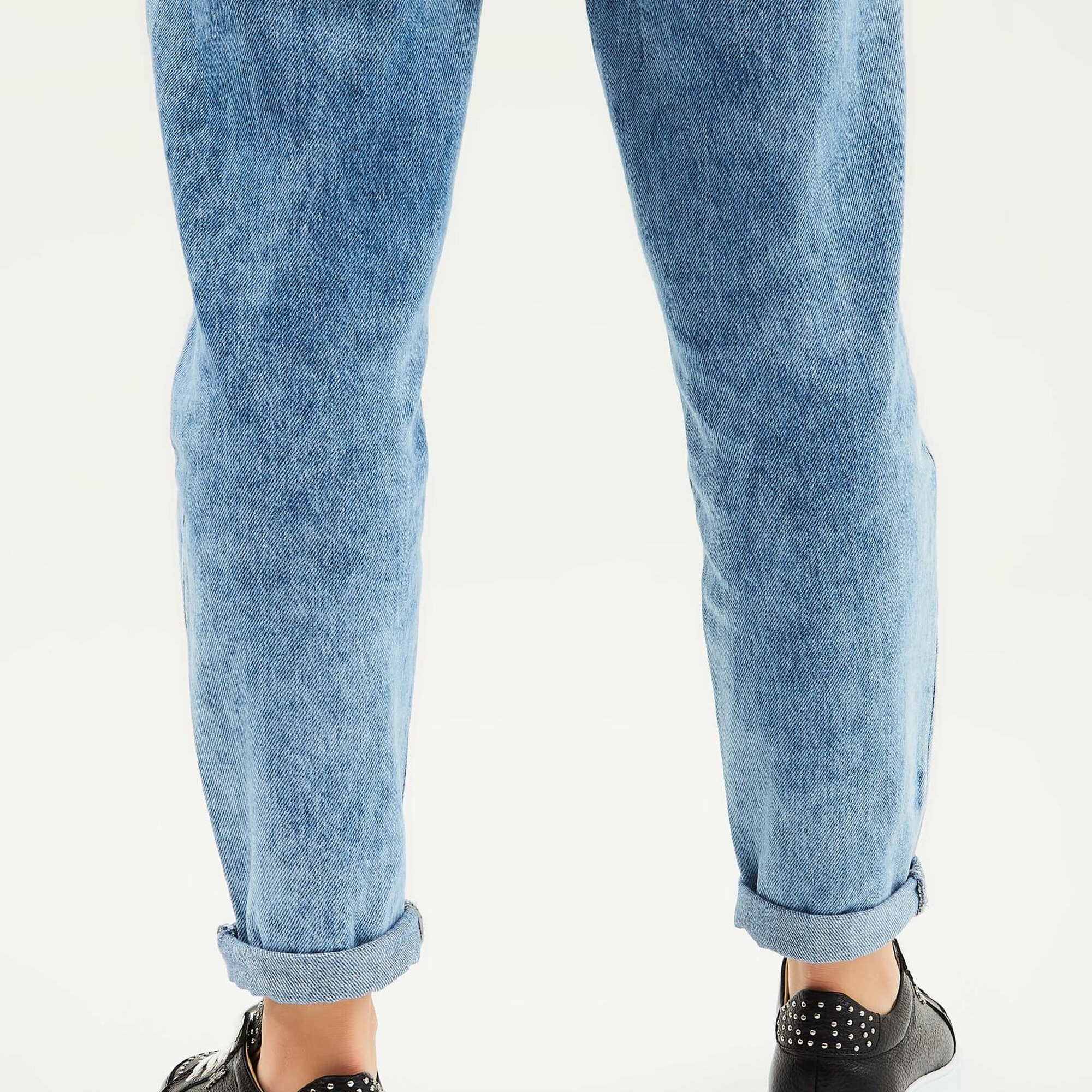 Tamer Tanca Kadın Hakiki Deri Siyah Floter Sneakers & Spor Ayakkabı