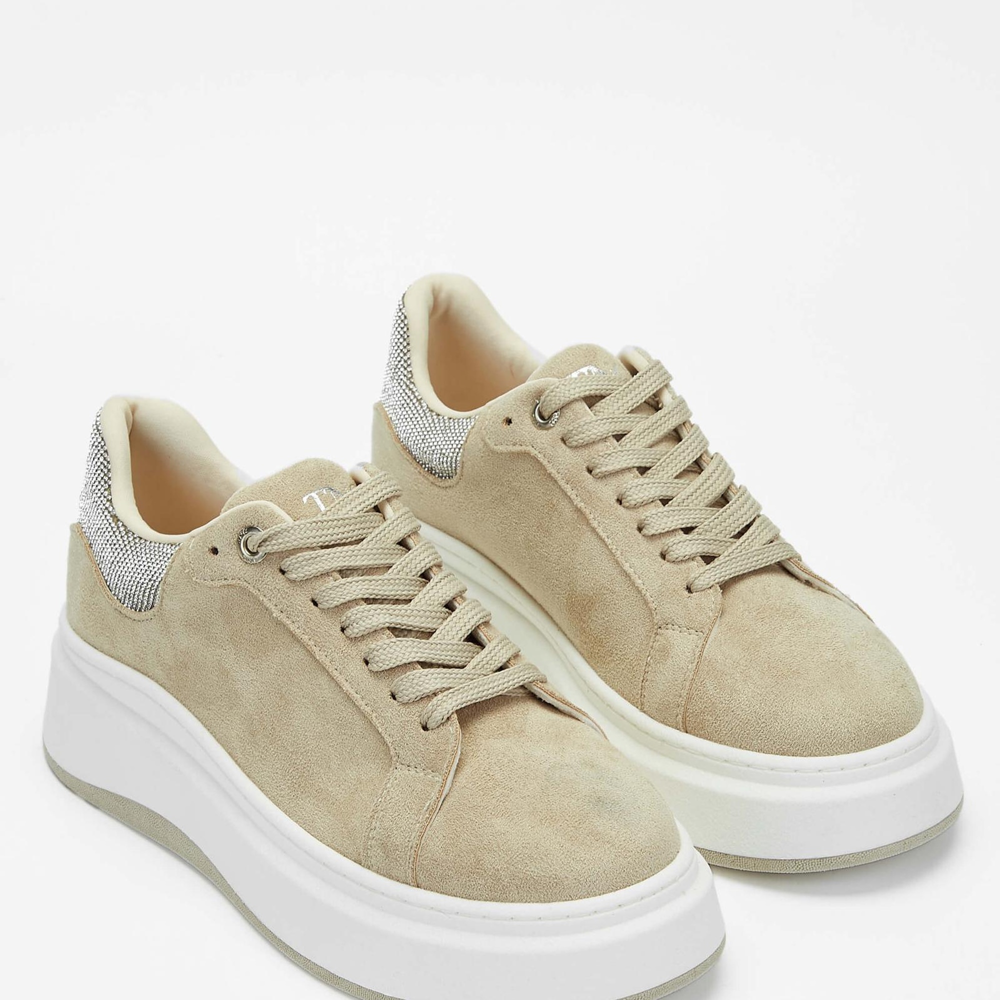 Tamer Tanca Kadın Vegan Bej Sneakers & Spor Ayakkabı