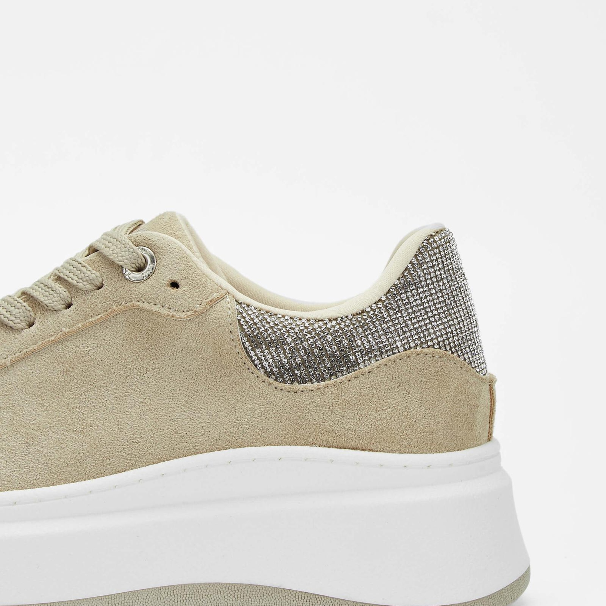 Tamer Tanca Kadın Vegan Bej Sneakers & Spor Ayakkabı