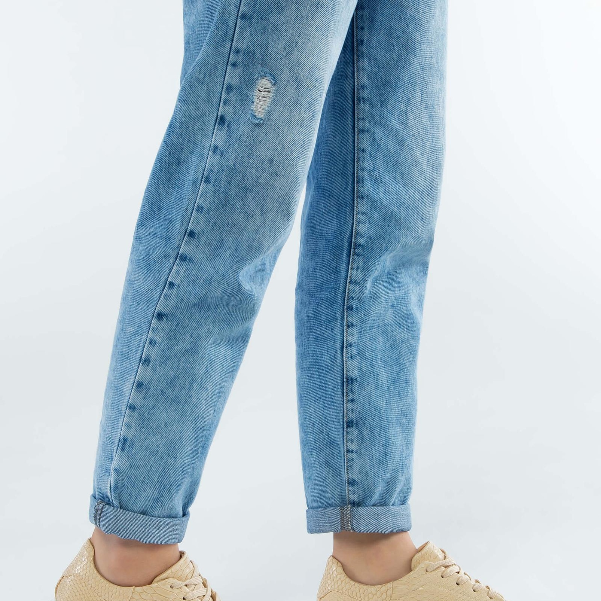 Tamer Tanca Kadın Vegan Bej Sneakers & Spor Ayakkabı