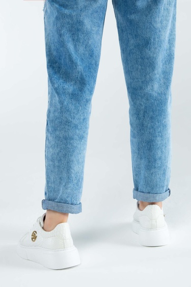  Tamer Tanca Kadın Vegan Beyaz Sneakers & Spor Ayakkabı