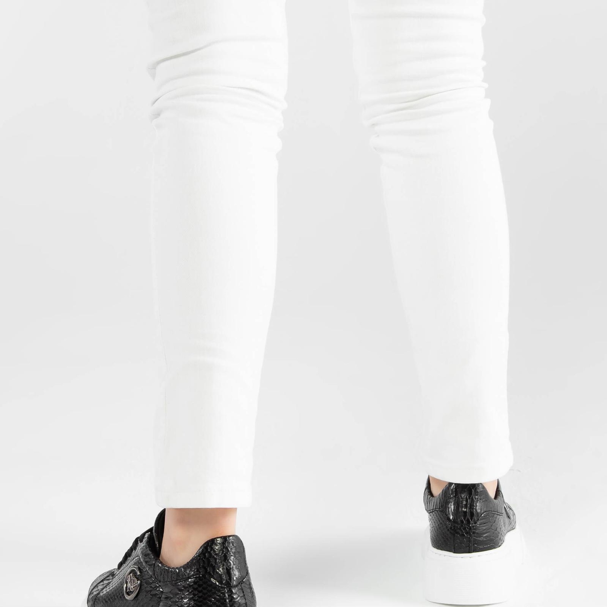 Tamer Tanca Kadın Vegan Siyah Sneakers & Spor Ayakkabı