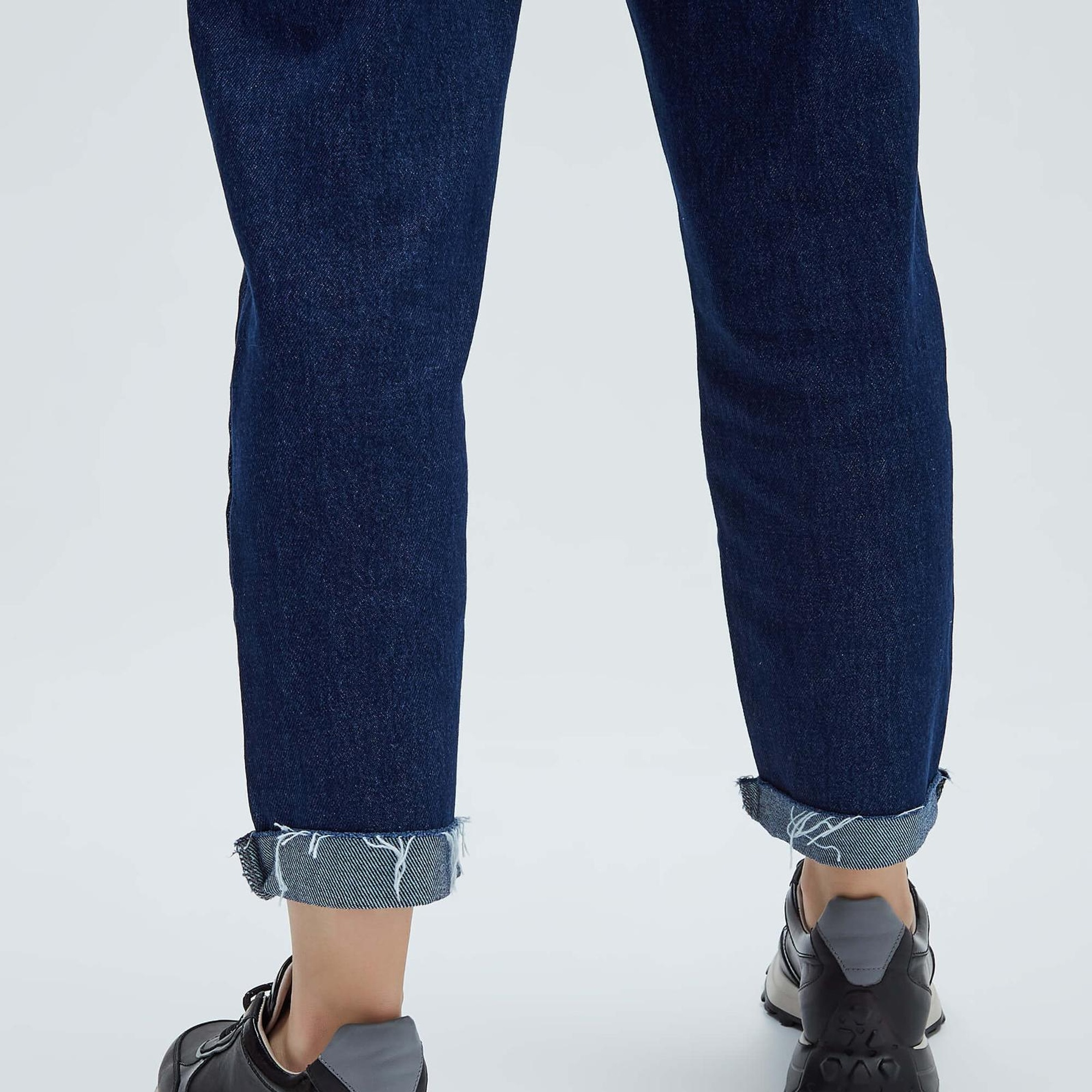 Tamer Tanca Kadın Hakiki Deri Siyah Deri Sneakers & Spor Ayakkabı