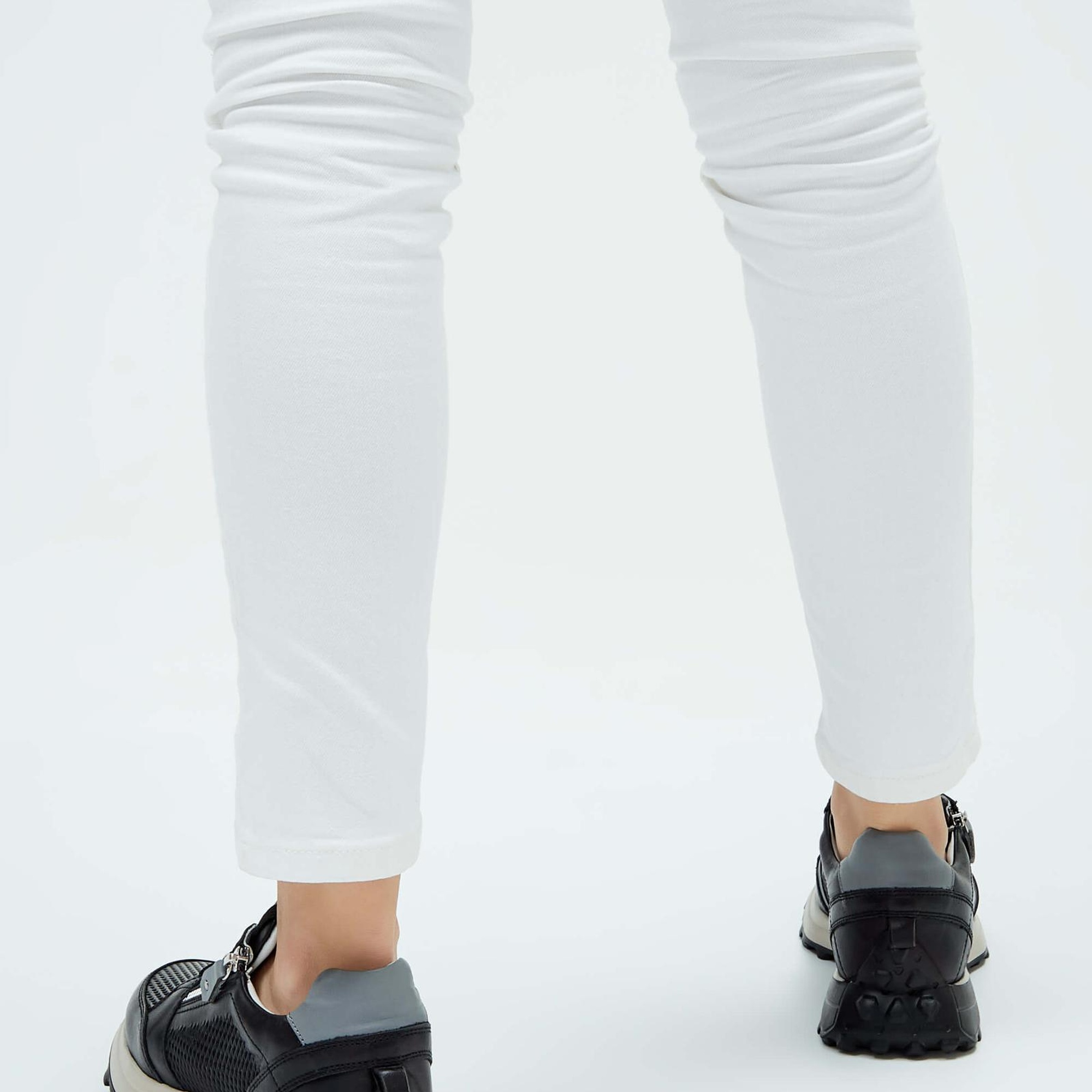 Tamer Tanca Kadın Hakiki Deri Siyah Deri Sneakers & Spor Ayakkabı