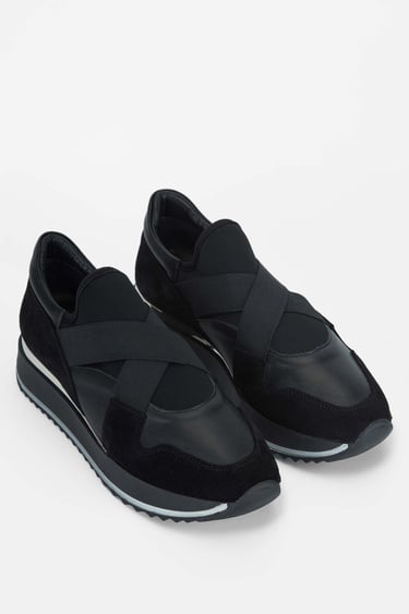  Tamer Tanca Kadın Hakiki Deri Siyah Deri Sneakers & Spor Ayakkabı