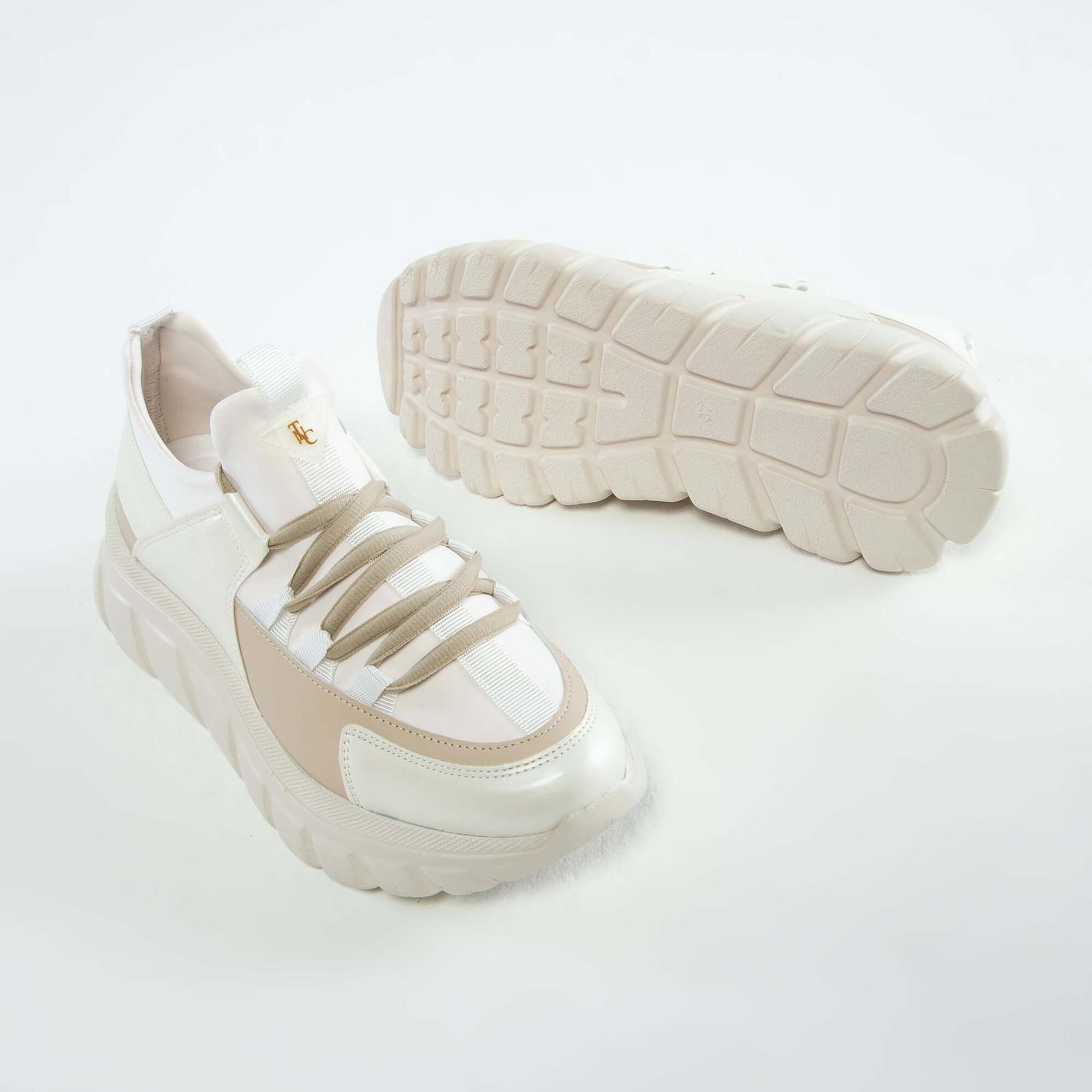 Tamer Tanca Kadın Vegan Beyaz Sneakers & Spor Ayakkabı