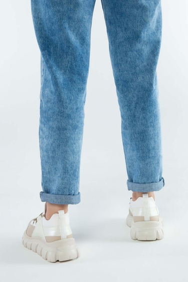  Tamer Tanca Kadın Vegan Beyaz Sneakers & Spor Ayakkabı