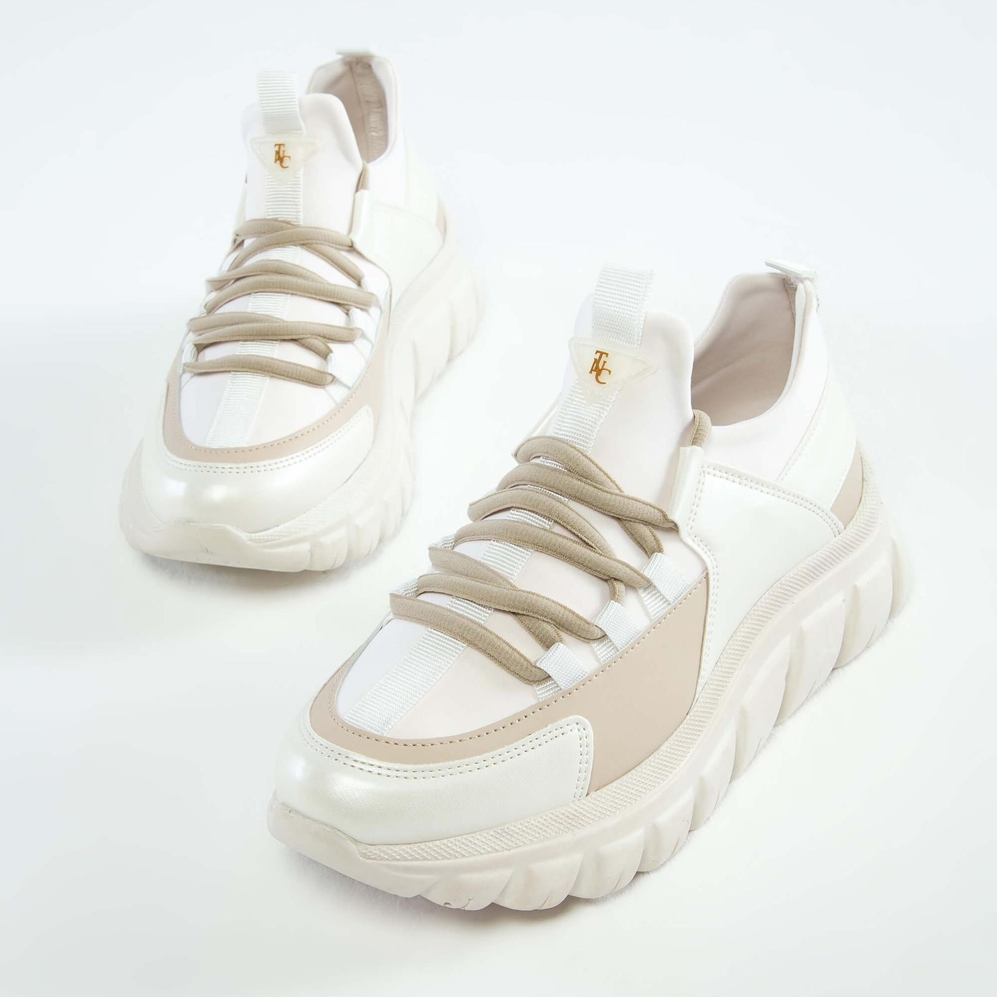 Tamer Tanca Kadın Vegan Beyaz Sneakers & Spor Ayakkabı