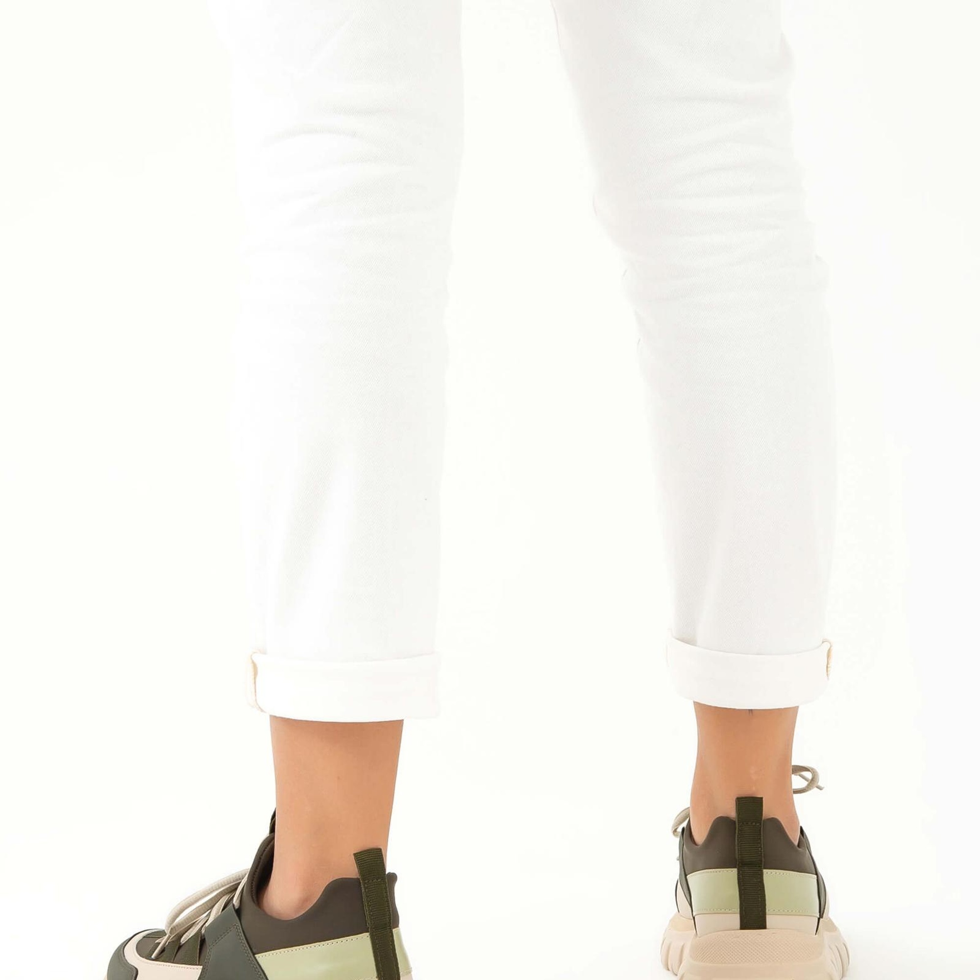 Tamer Tanca Kadın Vegan Haki Sneakers & Spor Ayakkabı