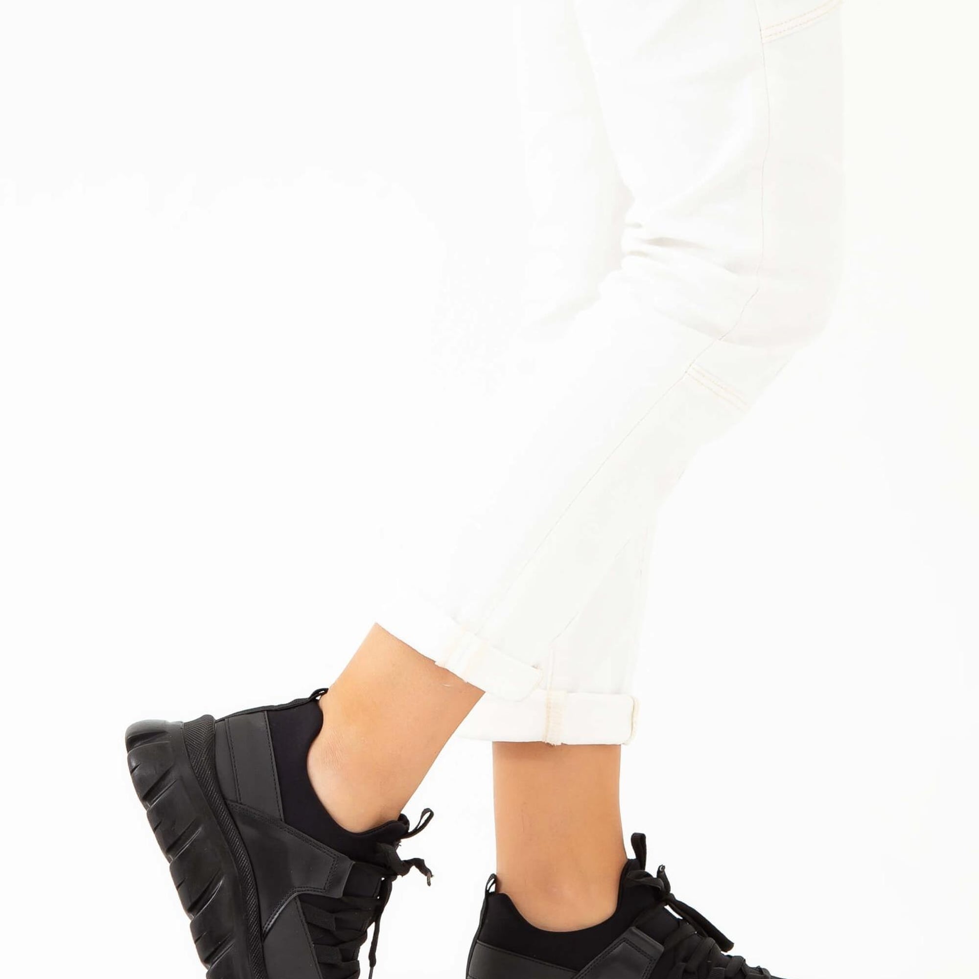 Tamer Tanca Kadın Vegan Siyah/Siyah Sneakers & Spor Ayakkabı