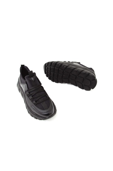  Tamer Tanca Kadın Vegan Siyah/Siyah Sneakers & Spor Ayakkabı