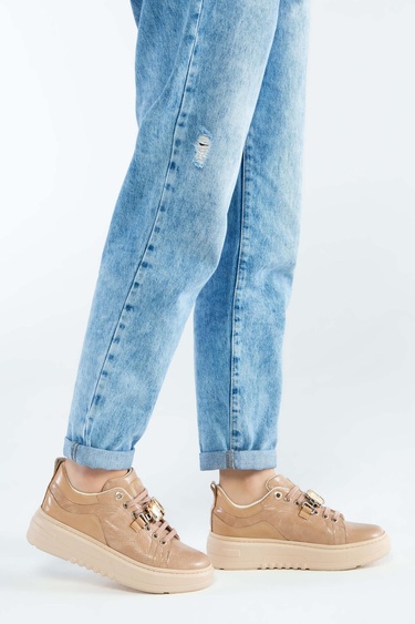  Tamer Tanca Kadın Vegan Vizon Sneakers & Spor Ayakkabı