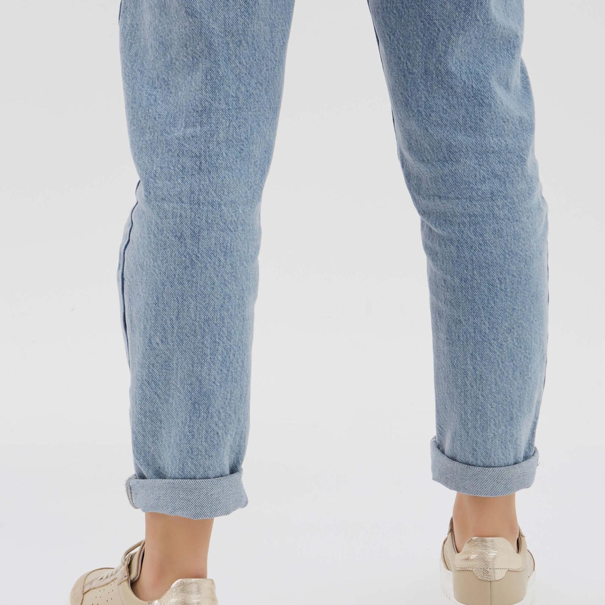 Tamer Tanca Kadın Hakiki Deri Bej Sneakers & Spor Ayakkabı