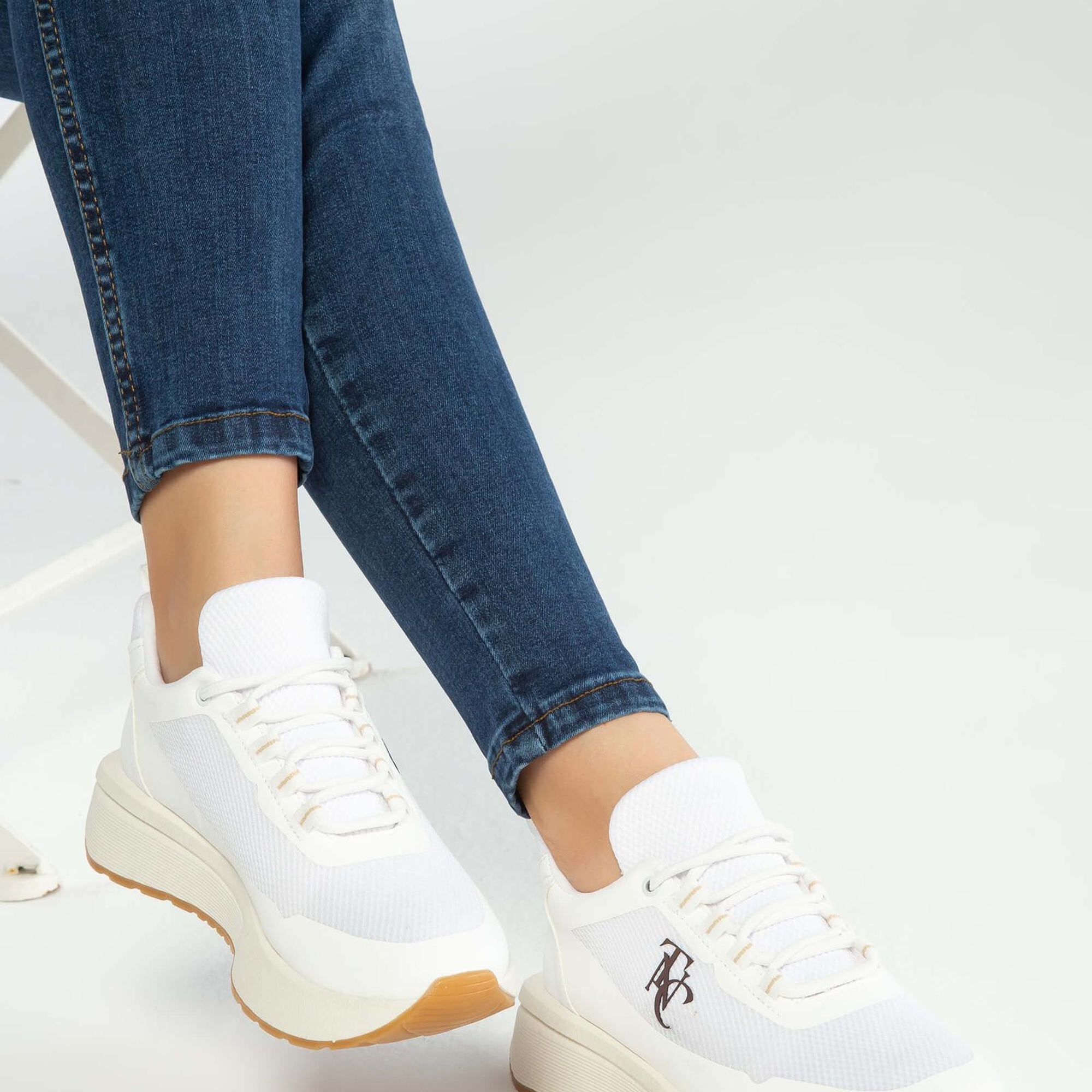 Tamer Tanca Kadın Vegan Beyaz Sneakers & Spor Ayakkabı