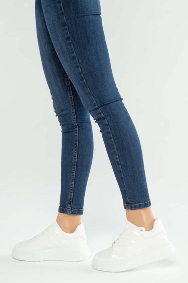  Tamer Tanca Kadın Vegan Beyaz Sneakers & Spor Ayakkabı