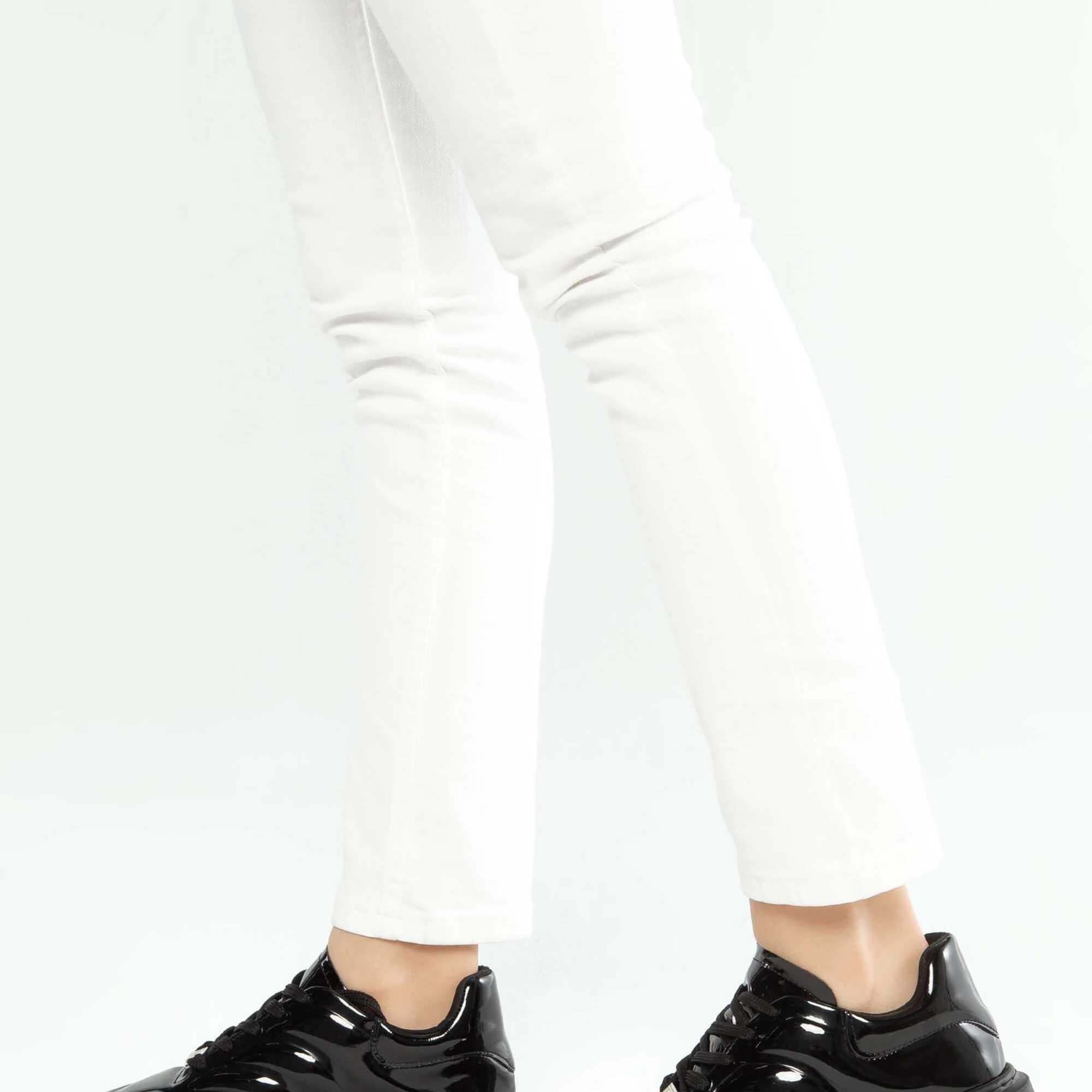 Tamer Tanca Kadın Vegan Siyah Rugan Sneakers & Spor Ayakkabı