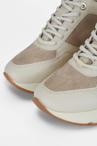  Tamer Tanca Kadın Vegan Bej Sneakers & Spor Ayakkabı