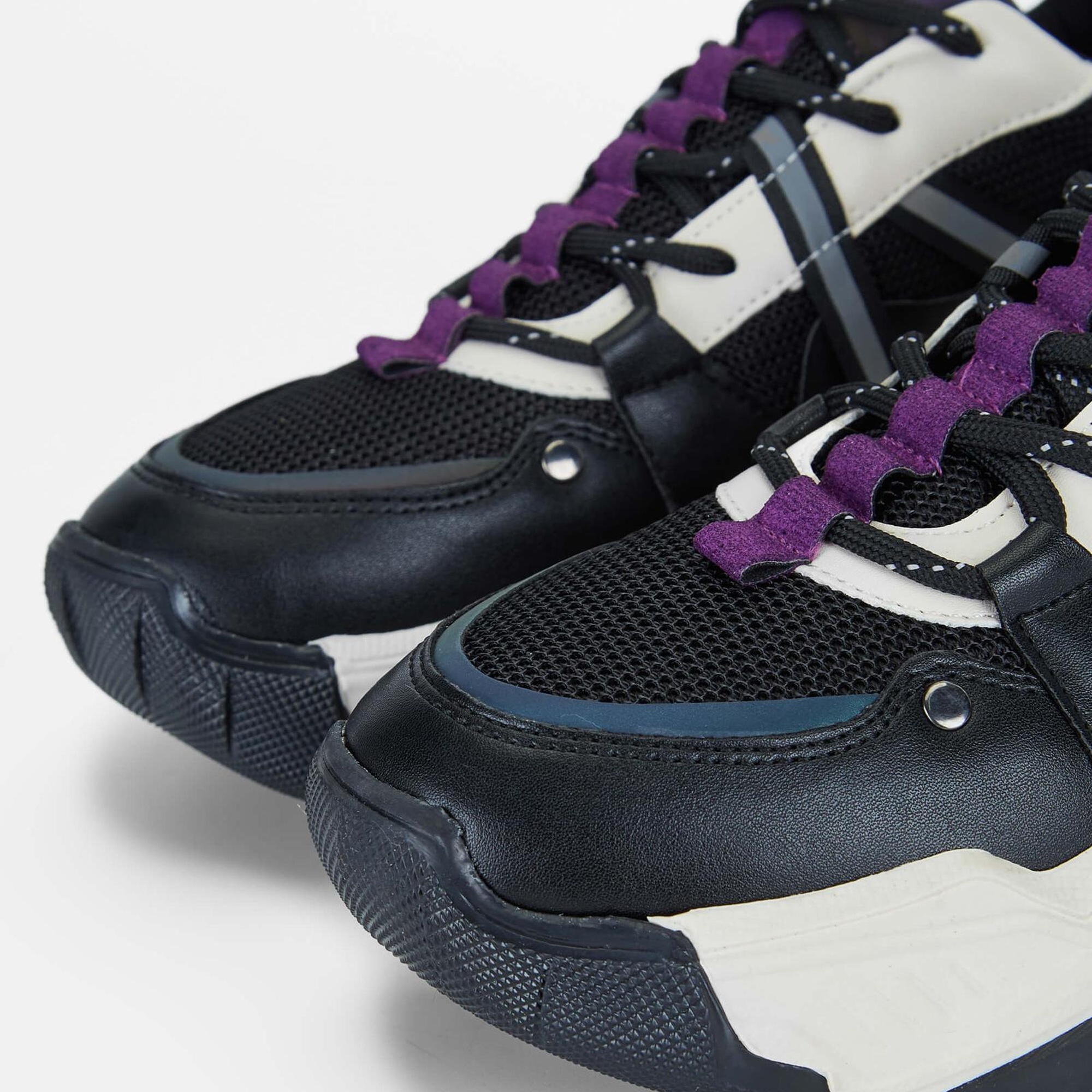 Tamer Tanca Kadın Vegan Siyah Sneakers & Spor Ayakkabı