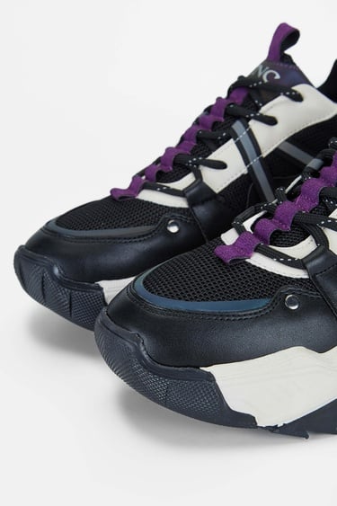  Tamer Tanca Kadın Vegan Siyah Sneakers & Spor Ayakkabı