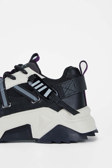  Tamer Tanca Kadın Vegan Siyah Sneakers & Spor Ayakkabı