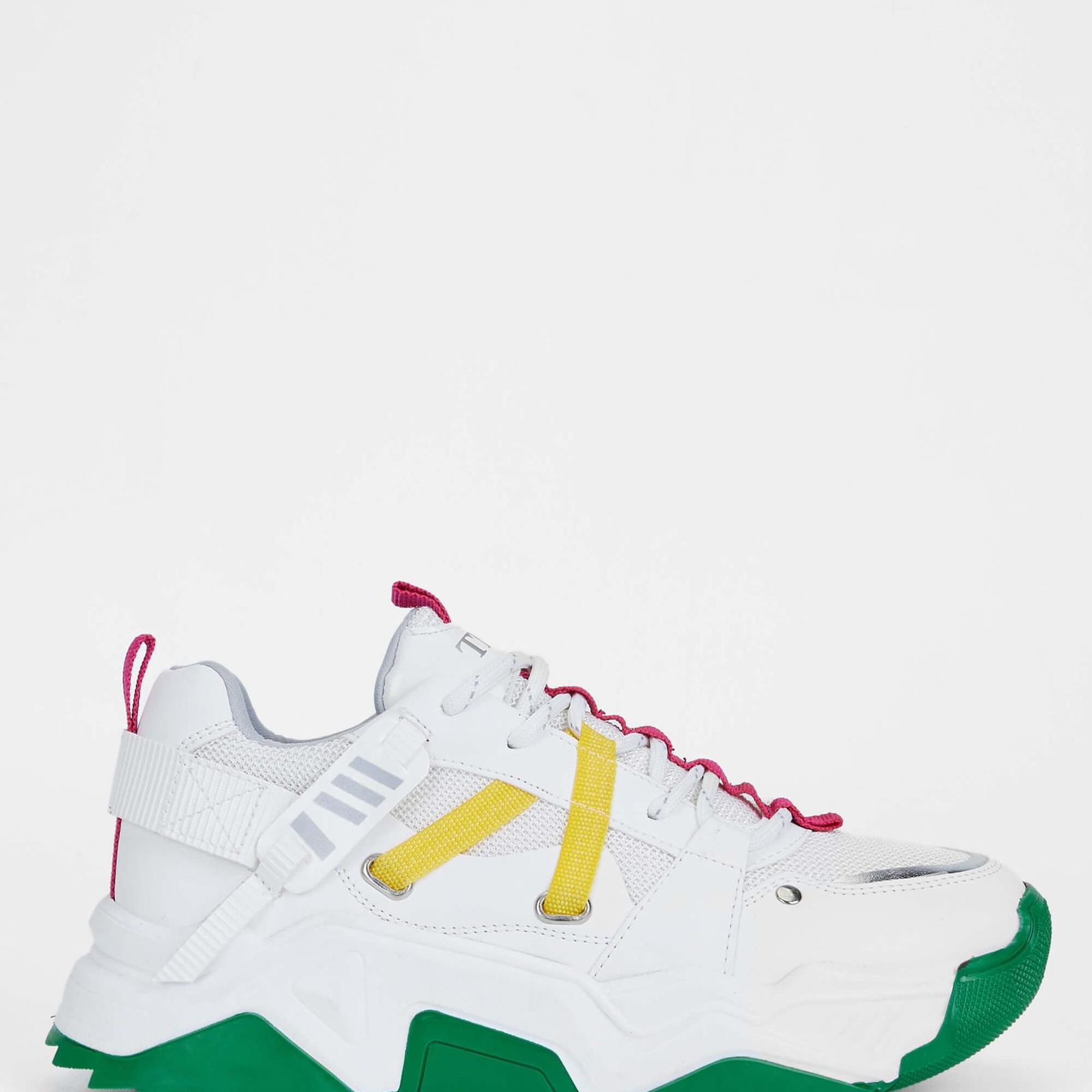 Tamer Tanca Kadın Vegan Beyaz Sneakers & Spor Ayakkabı