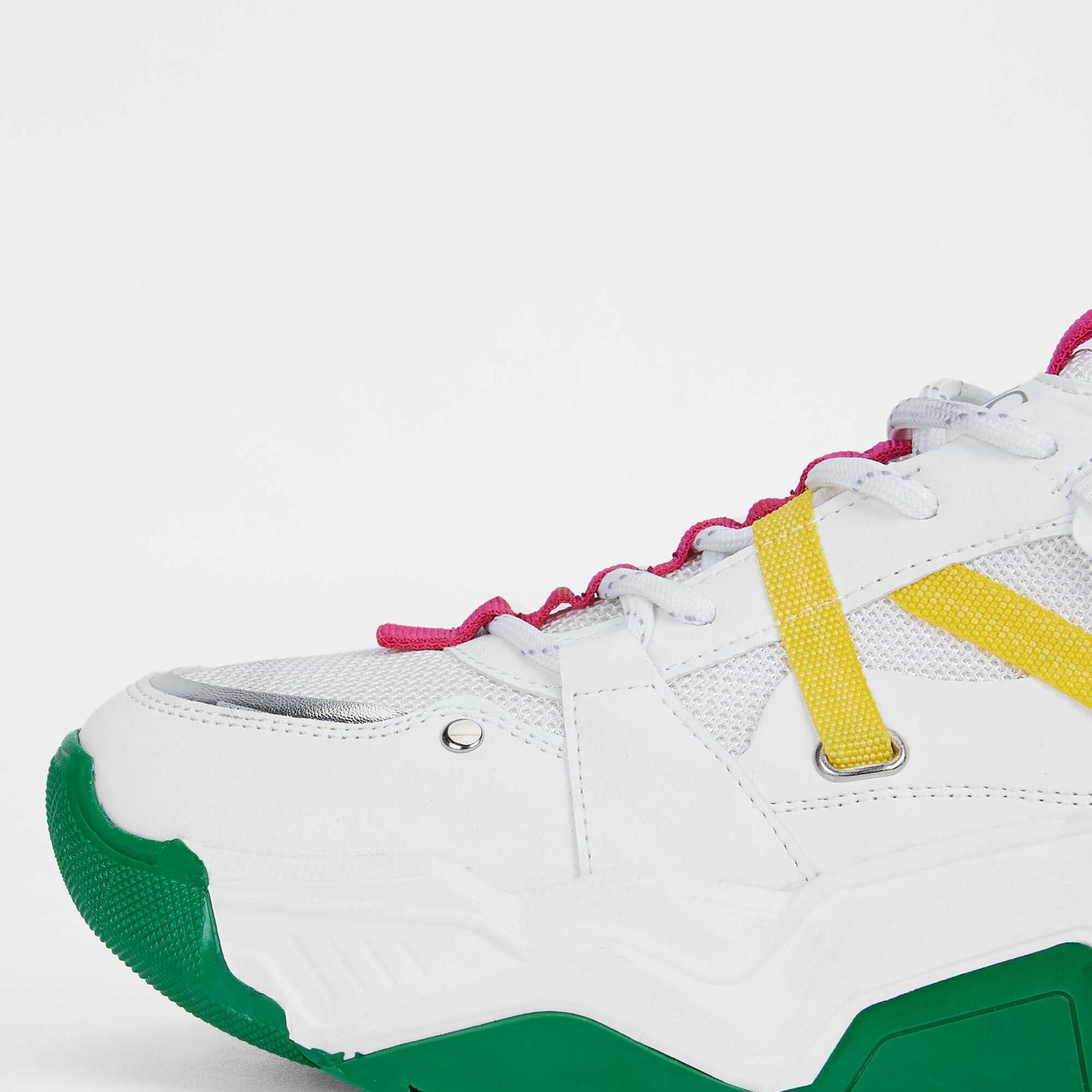 Tamer Tanca Kadın Vegan Beyaz Sneakers & Spor Ayakkabı