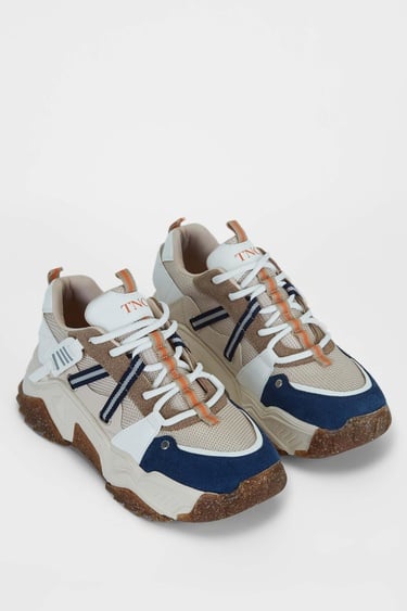  Tamer Tanca Kadın Vegan Taba Sneakers & Spor Ayakkabı