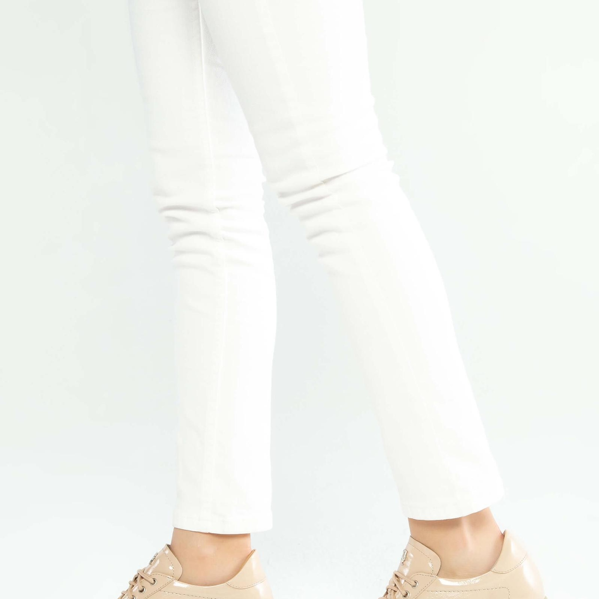 Tamer Tanca Kadın Hakiki Deri Bej Sneakers & Spor Ayakkabı