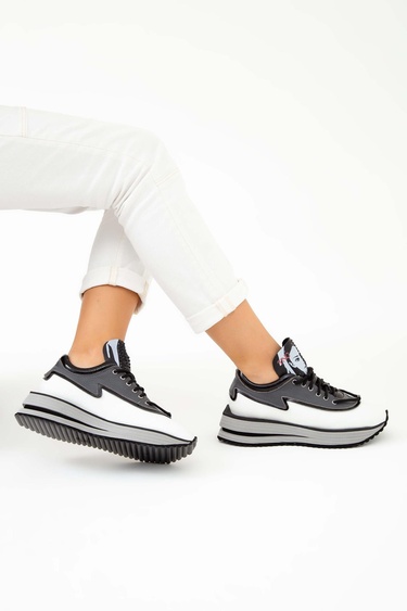  Tamer Tanca Kadın Hakiki Deri Beyaz Sneakers & Spor Ayakkabı