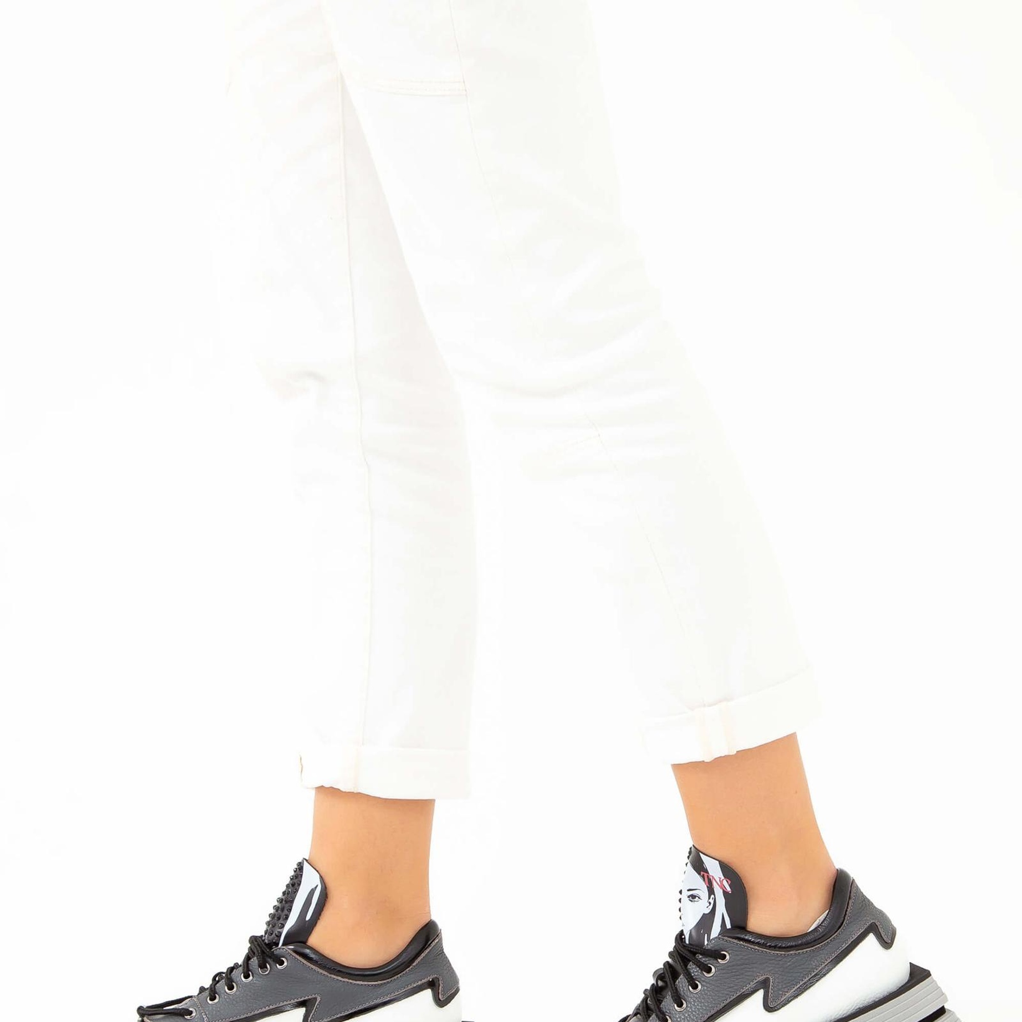 Tamer Tanca Kadın Hakiki Deri Beyaz Sneakers & Spor Ayakkabı