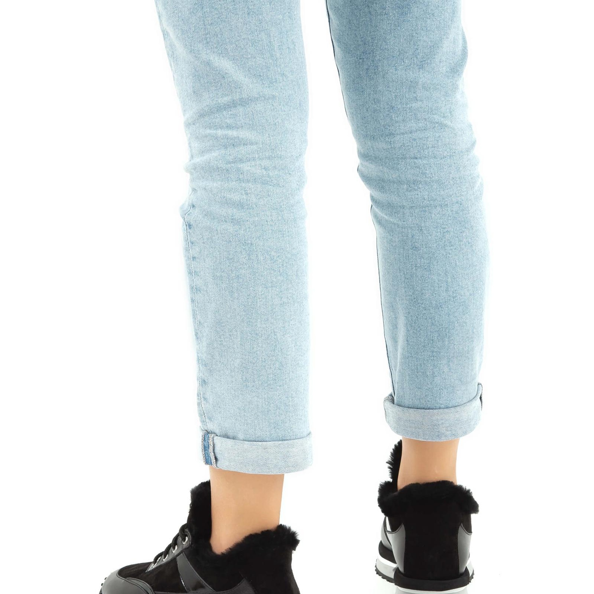 Tamer Tanca Kadın Hakiki Deri Siyah Sneakers & Spor Ayakkabı