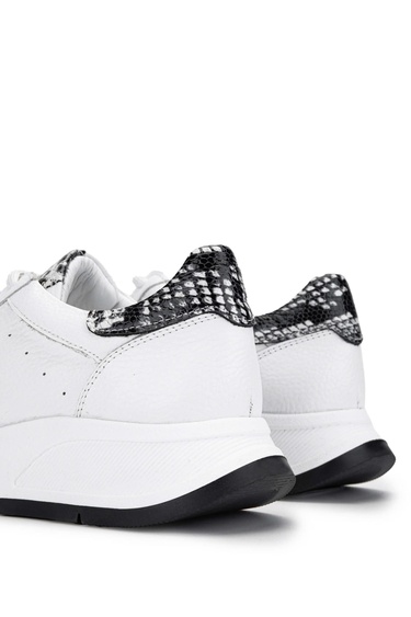  Tamer Tanca Kadın Hakiki Deri Beyaz Sneakers & Spor Ayakkabı