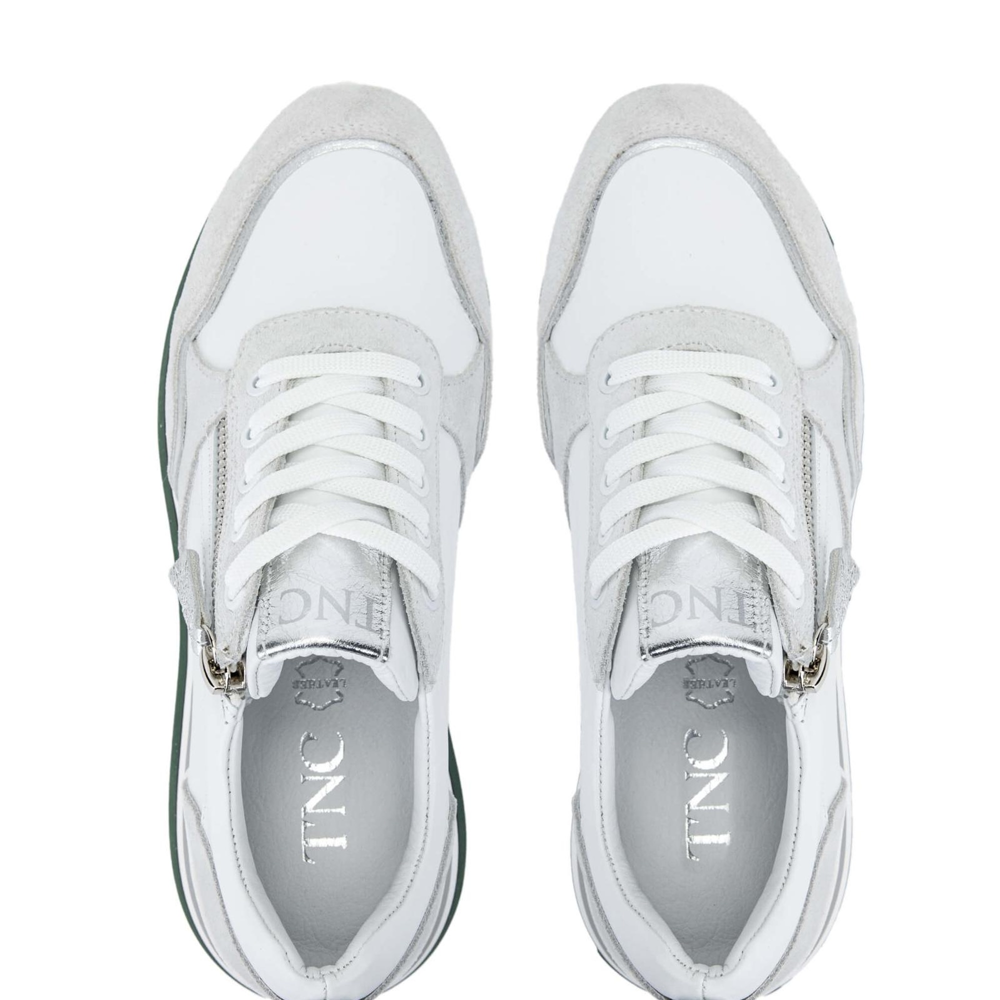 Tamer Tanca Kadın Hakiki Deri Beyaz Sneakers & Spor Ayakkabı