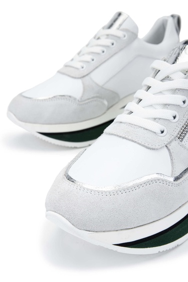  Tamer Tanca Kadın Hakiki Deri Beyaz Sneakers & Spor Ayakkabı