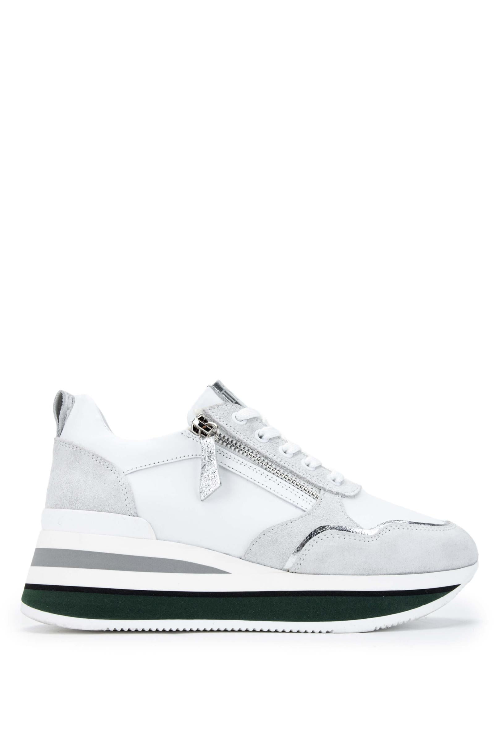  Tamer Tanca Kadın Hakiki Deri Beyaz Sneakers & Spor Ayakkabı