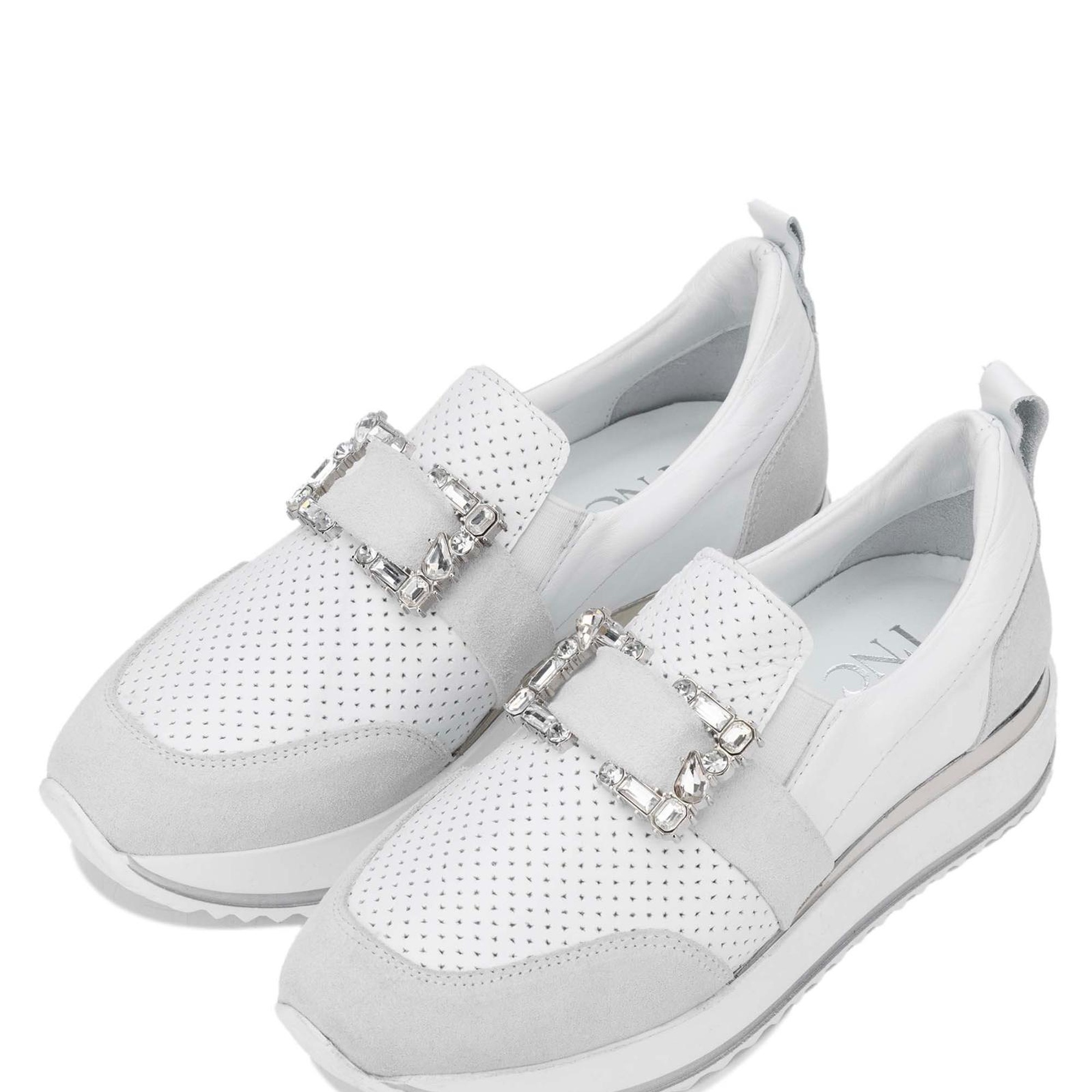 Tamer Tanca Kadın Hakiki Deri Beyaz Sneakers & Spor Ayakkabı