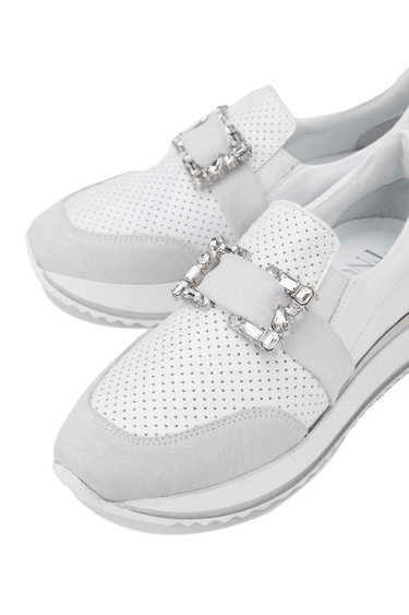  Tamer Tanca Kadın Hakiki Deri Beyaz Sneakers & Spor Ayakkabı