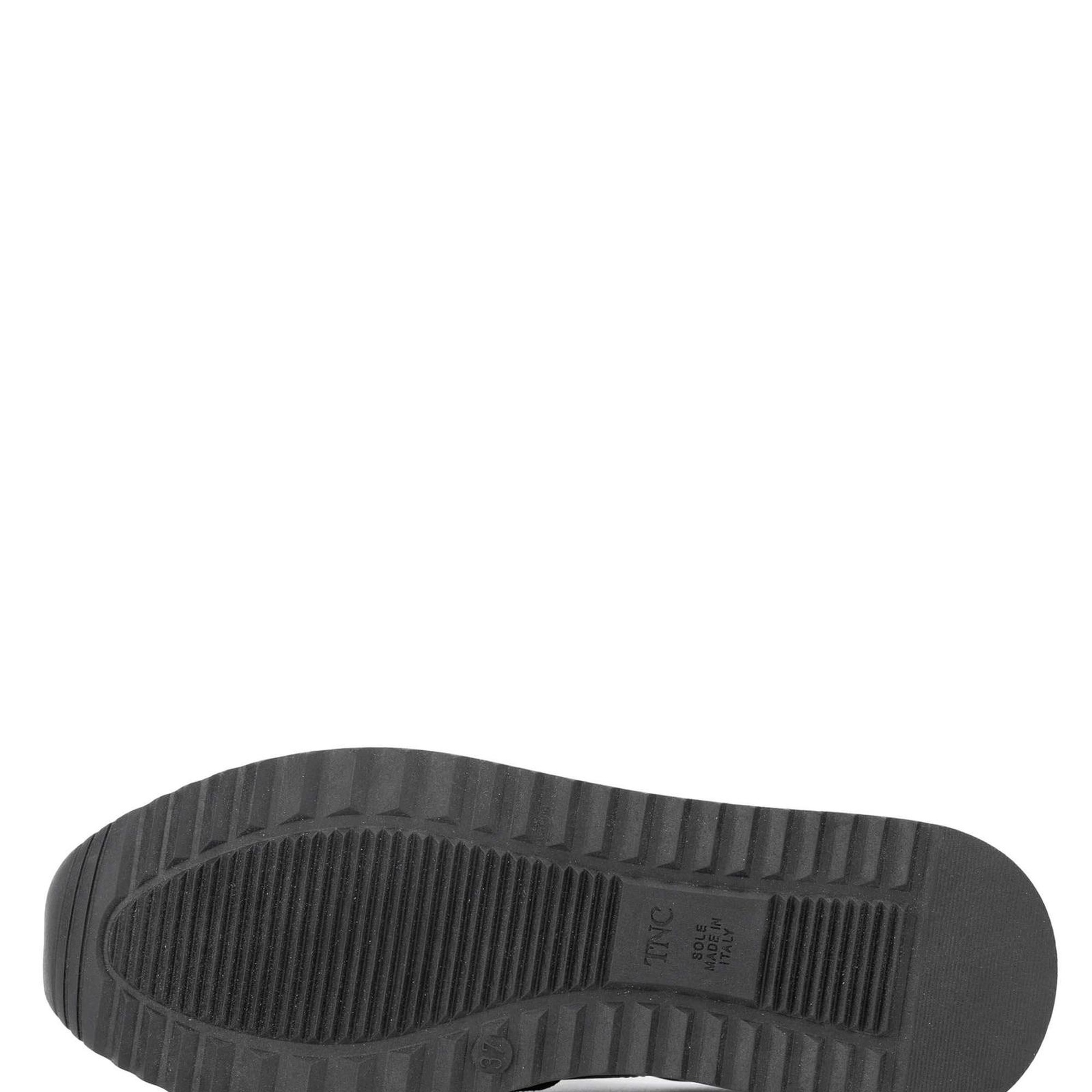 Tamer Tanca Kadın Hakiki Siyah Deri Sneakers & Spor Ayakkabı