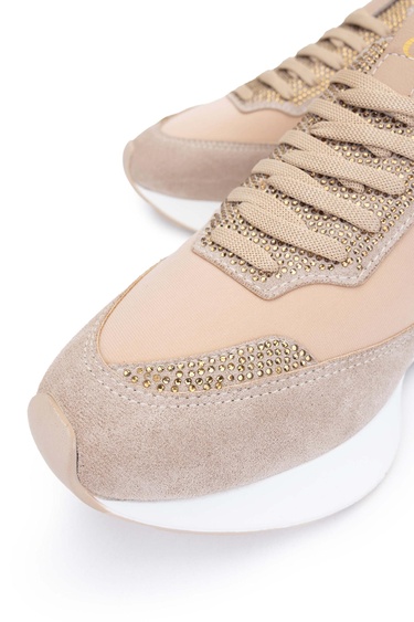  Tamer Tanca Kadın Vegan Bej Sneakers & Spor Ayakkabı