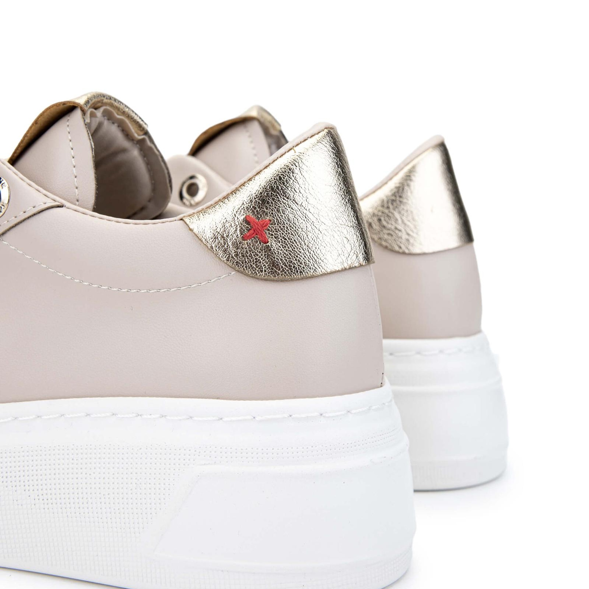 Tamer Tanca Kadın Vegan Bej Sneakers & Spor Ayakkabı