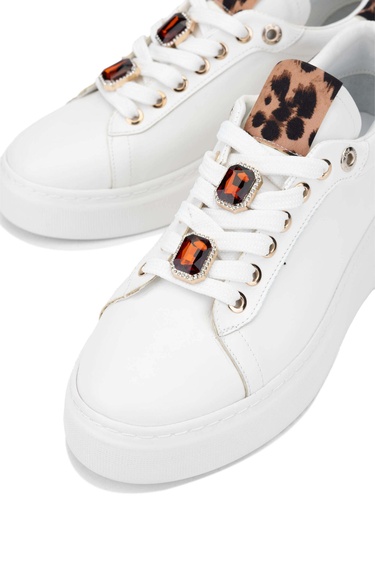  Tamer Tanca Kadın Vegan Beyaz Sneakers & Spor Ayakkabı